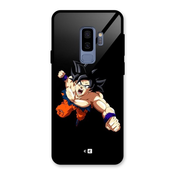 Fighting Goku Glass Back Case for Galaxy S9 Plus