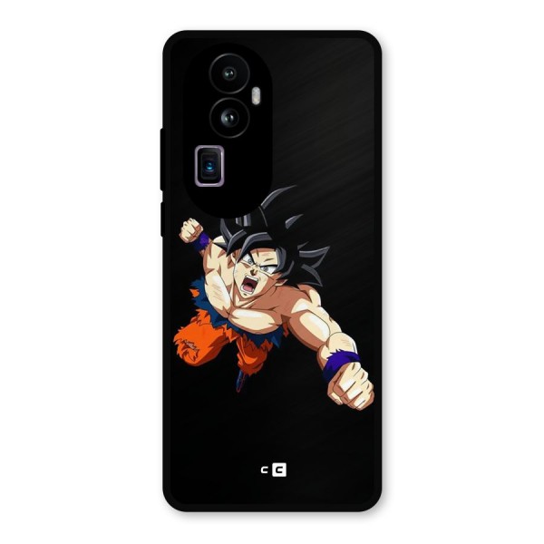 Fighting Goku Metal Back Case for Oppo Reno10 Pro Plus