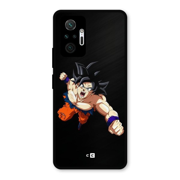 Fighting Goku Metal Back Case for Redmi Note 10 Pro Max