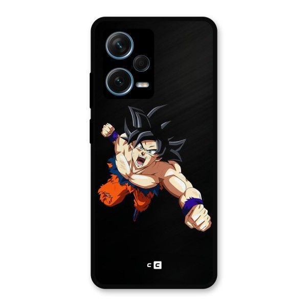 Fighting Goku Metal Back Case for Redmi Note 12 Pro Plus 5G