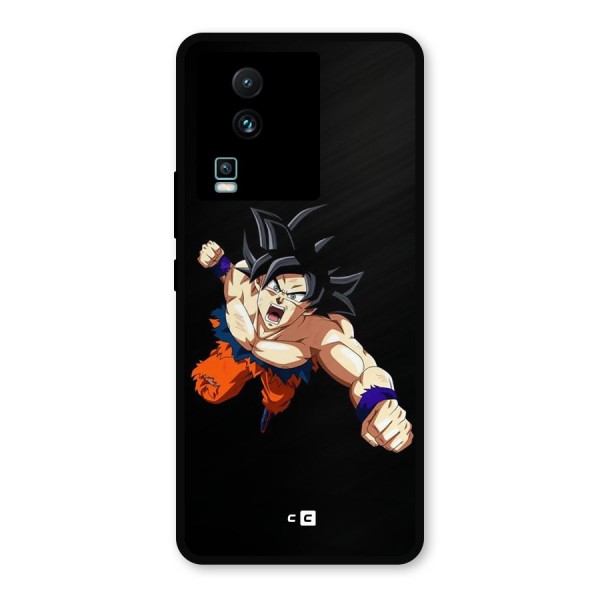 Fighting Goku Metal Back Case for iQOO Neo 7