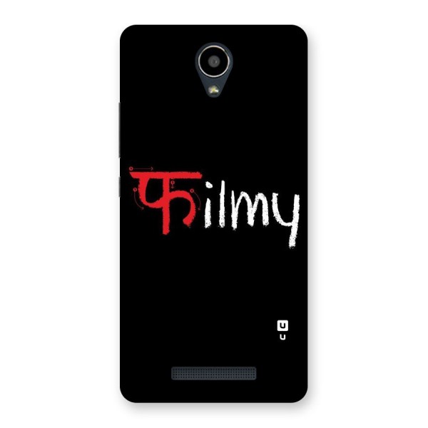 Filmy Back Case for Redmi Note 2