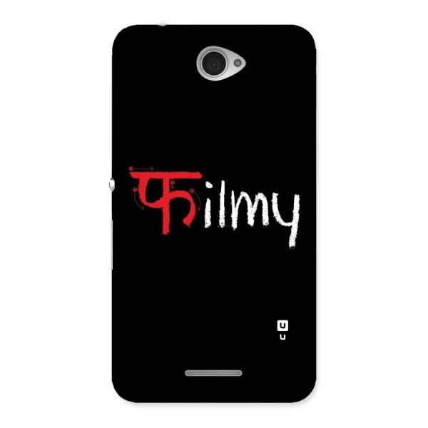 Filmy Back Case for Sony Xperia E4