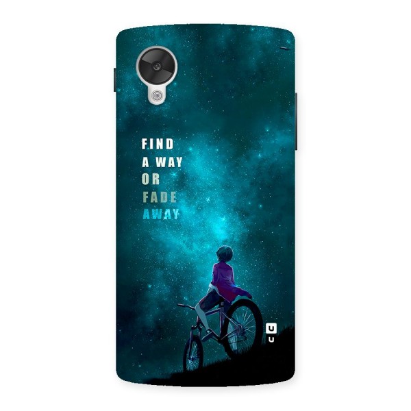 Find Your Way Back Case for Google Nexus 5