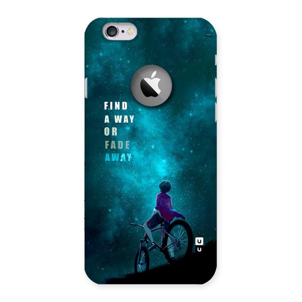 Find Your Way Back Case for iPhone 6 Logo Cut