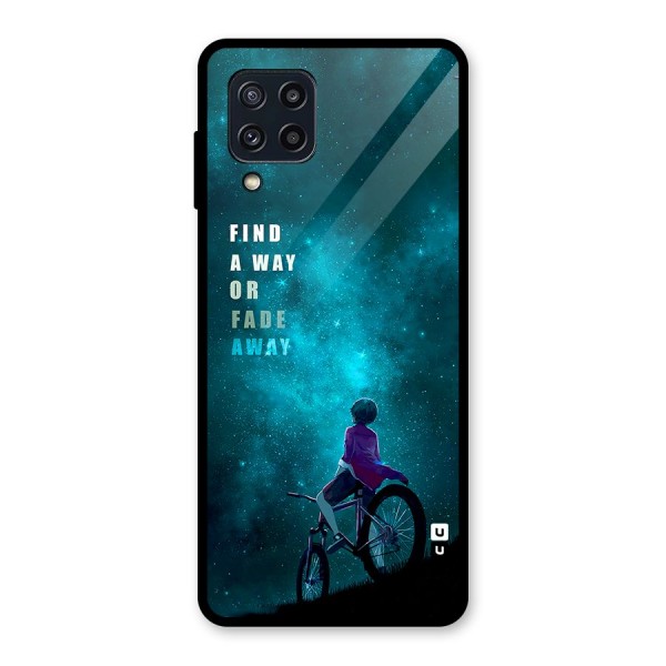 Find Your Way Glass Back Case for Galaxy M32