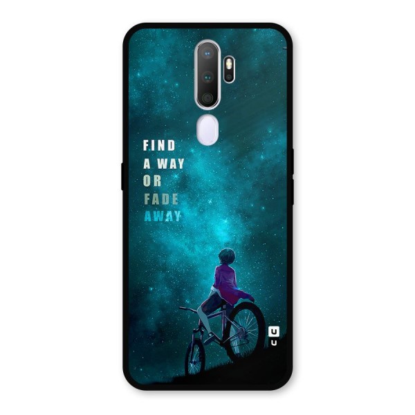Find Your Way Metal Back Case for Oppo A5 (2020)