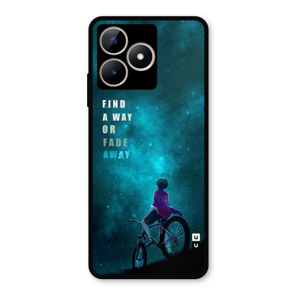 Find Your Way Metal Back Case for Realme C53