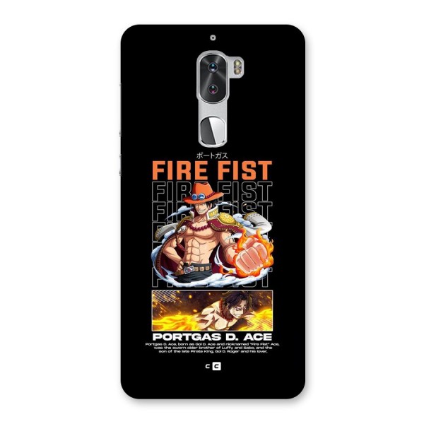 Fire Fist Ace Back Case for Coolpad Cool 1