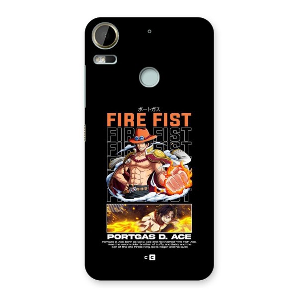 Fire Fist Ace Back Case for Desire 10 Pro