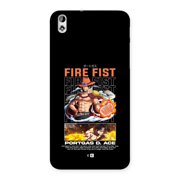 Fire Fist Ace Back Case for Desire 816