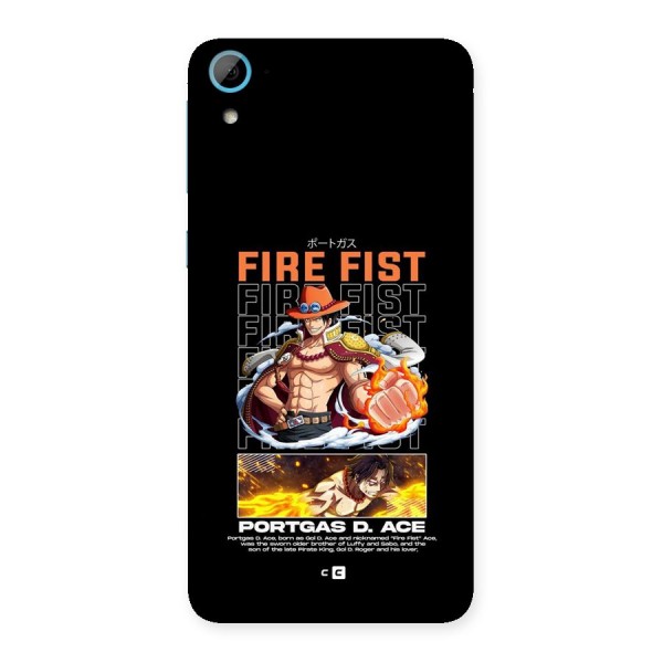 Fire Fist Ace Back Case for Desire 826