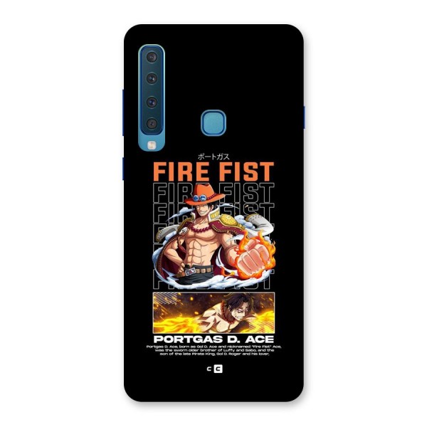Fire Fist Ace Back Case for Galaxy A9 (2018)