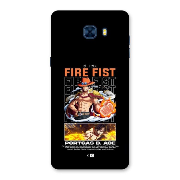 Fire Fist Ace Back Case for Galaxy C7 Pro