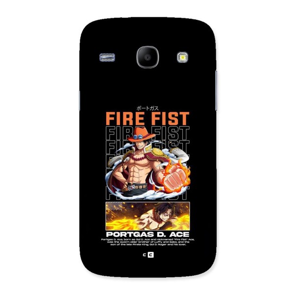 Fire Fist Ace Back Case for Galaxy Core