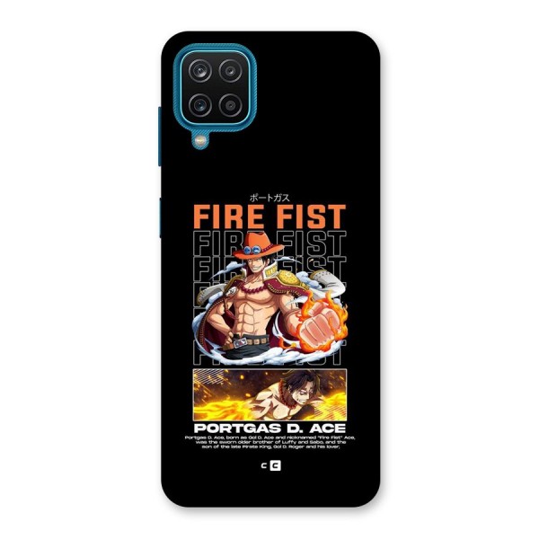 Fire Fist Ace Back Case for Galaxy F12