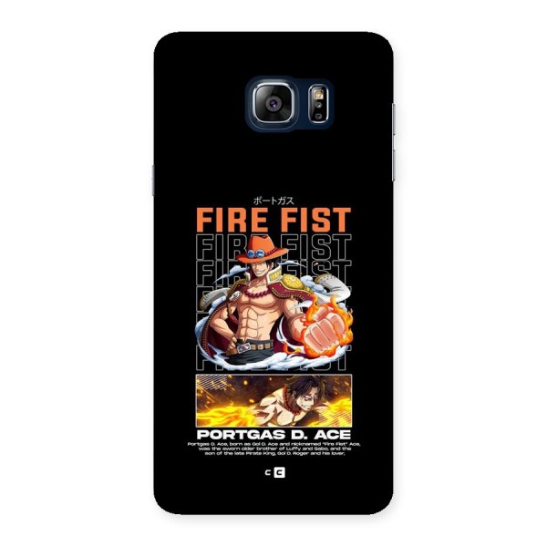Fire Fist Ace Back Case for Galaxy Note 5