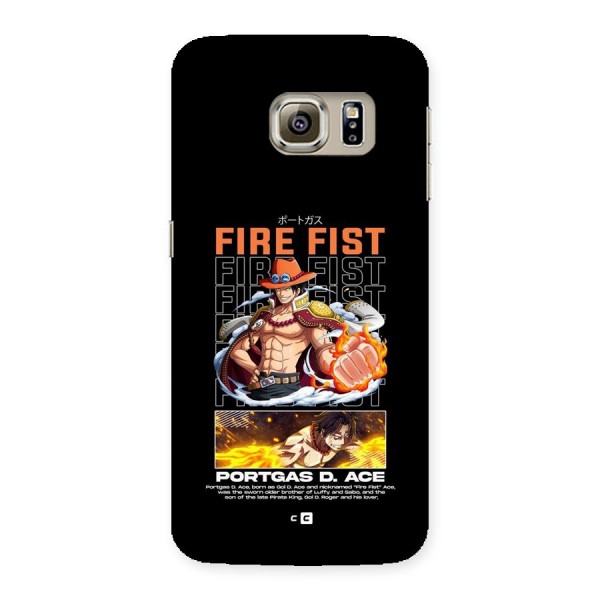 Fire Fist Ace Back Case for Galaxy S6 edge