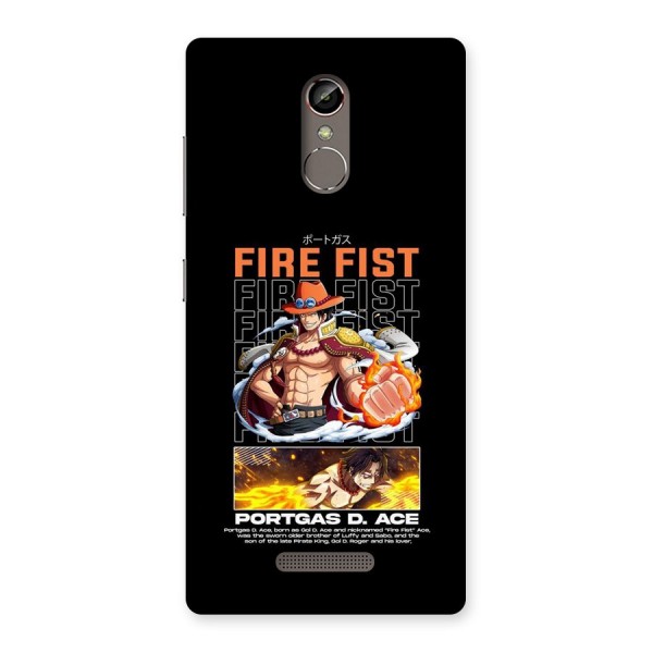 Fire Fist Ace Back Case for Gionee S6s
