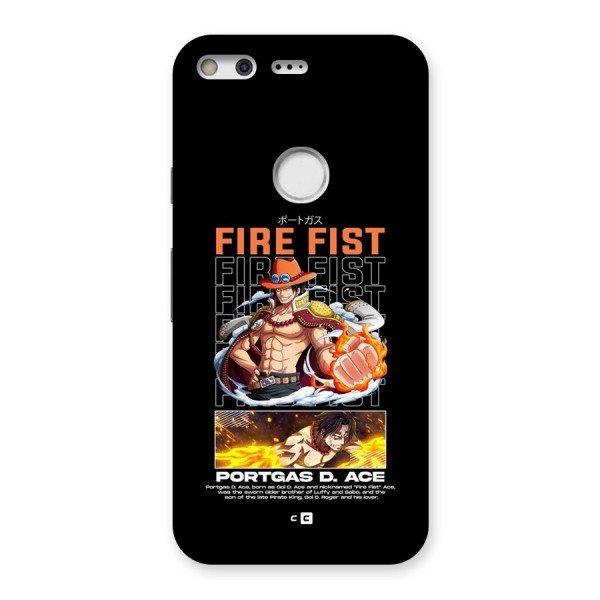 Fire Fist Ace Back Case for Google Pixel XL