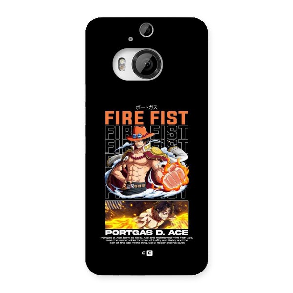 Fire Fist Ace Back Case for HTC One M9 Plus