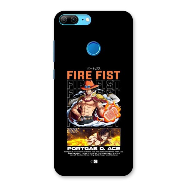 Fire Fist Ace Back Case for Honor 9 Lite