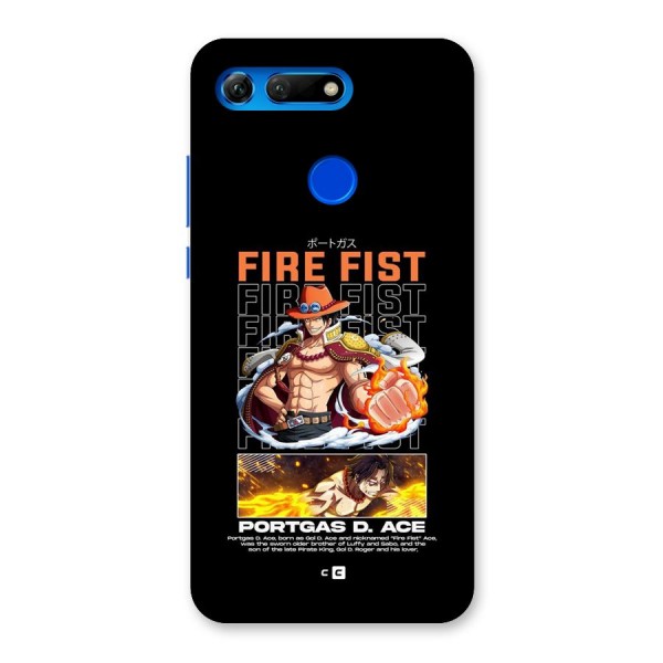Fire Fist Ace Back Case for Honor View 20