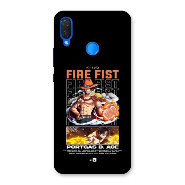 Fire Fist Ace Back Case for Huawei Nova 3i