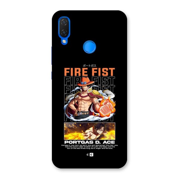 Fire Fist Ace Back Case for Huawei P Smart Plus