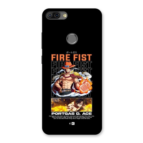 Fire Fist Ace Back Case for Infinix Hot 6 Pro