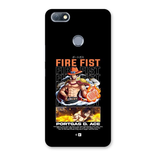 Fire Fist Ace Back Case for Infinix Note 5