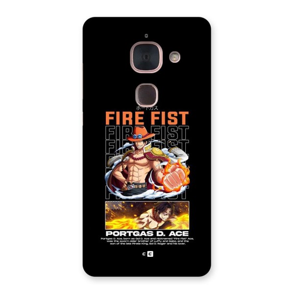 Fire Fist Ace Back Case for Le Max 2
