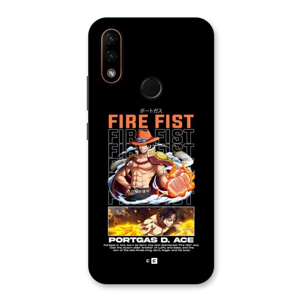 Fire Fist Ace Back Case for Lenovo A6 Note