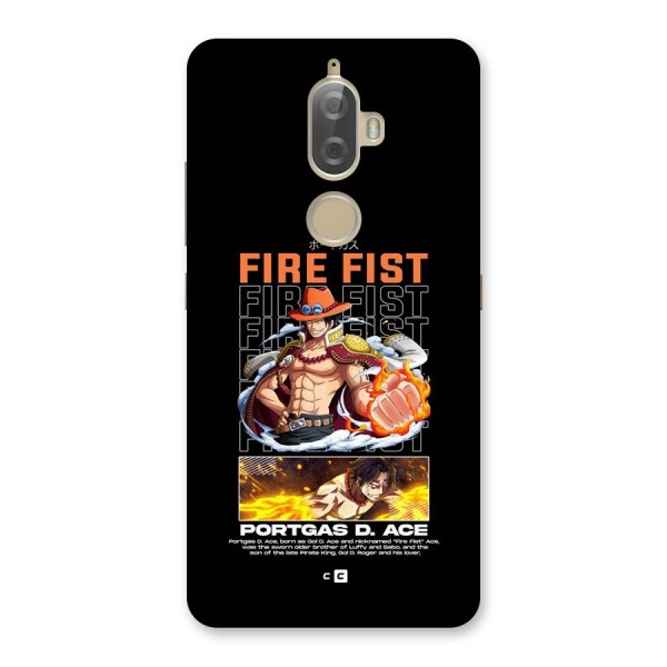 Fire Fist Ace Back Case for Lenovo K8 Plus