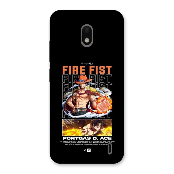 Fire Fist Ace Back Case for Nokia 2.2