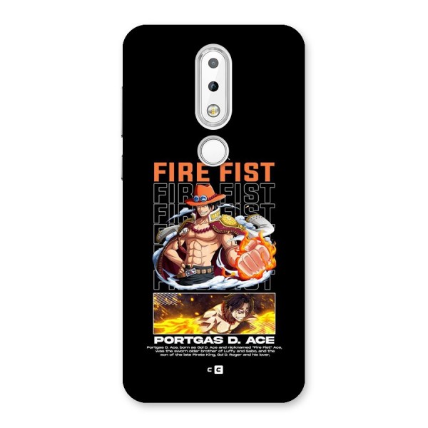 Fire Fist Ace Back Case for Nokia 6.1 Plus