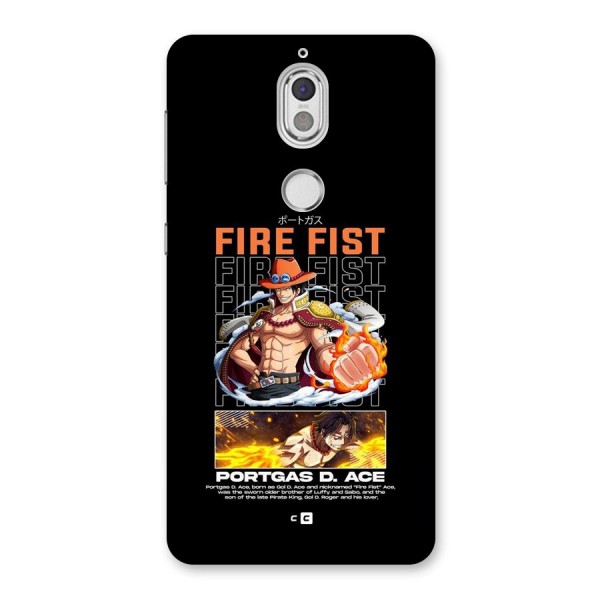 Fire Fist Ace Back Case for Nokia 7