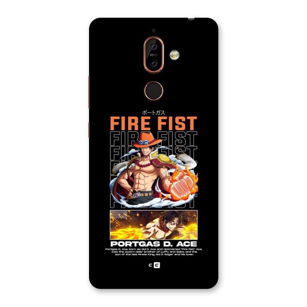 Fire Fist Ace Back Case for Nokia 7 Plus