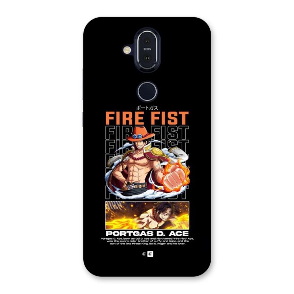 Fire Fist Ace Back Case for Nokia 8.1