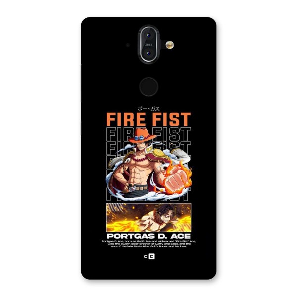 Fire Fist Ace Back Case for Nokia 8 Sirocco