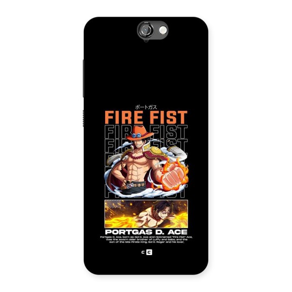 Fire Fist Ace Back Case for One A9