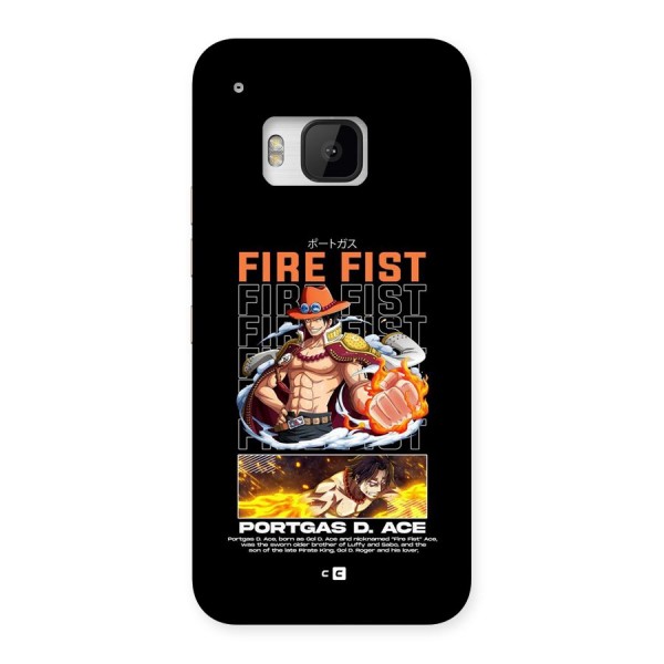 Fire Fist Ace Back Case for One M9