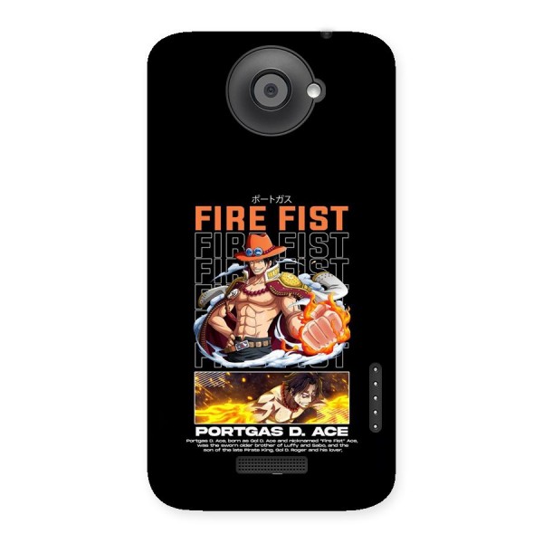 Fire Fist Ace Back Case for One X