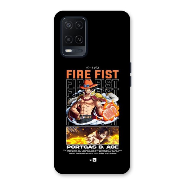 Fire Fist Ace Back Case for Oppo A54