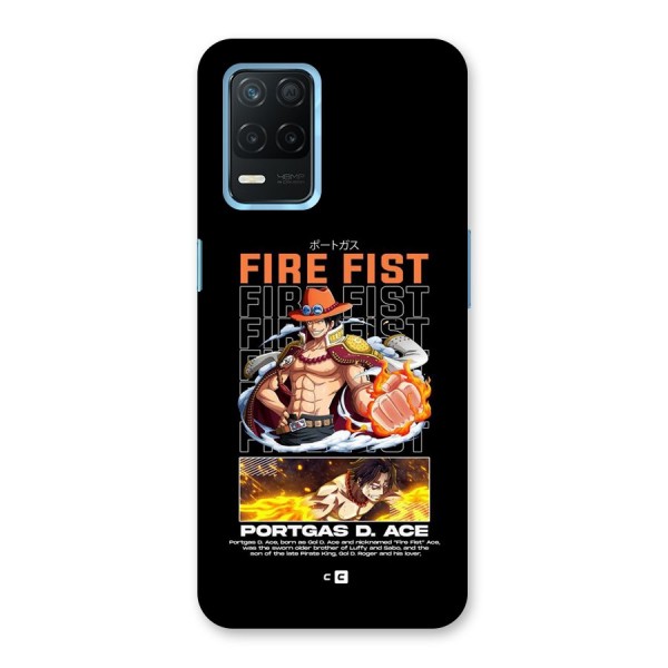 Fire Fist Ace Back Case for Realme Narzo 30 5G