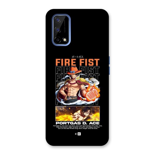 Fire Fist Ace Back Case for Realme Narzo 30 Pro