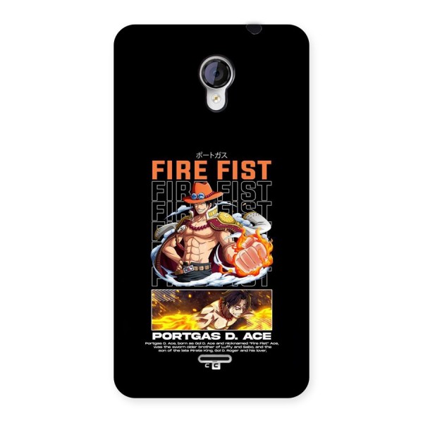 Fire Fist Ace Back Case for Unite 2 A106