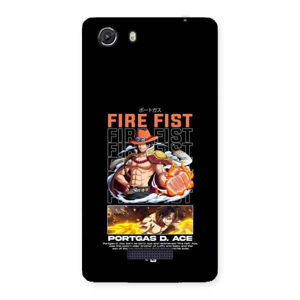 Fire Fist Ace Back Case for Unite 3