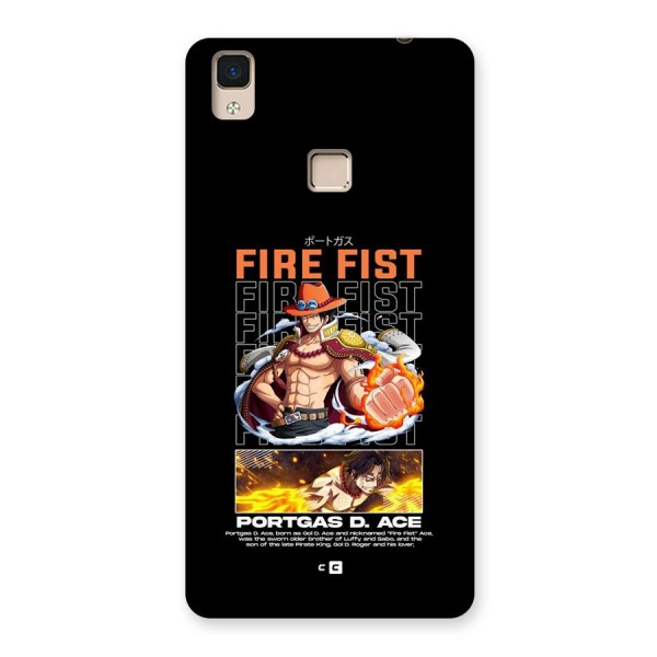 Fire Fist Ace Back Case for V3 Max