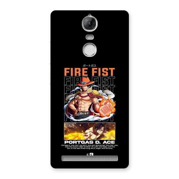 Fire Fist Ace Back Case for Vibe K5 Note